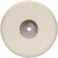 Bosch Professional Zubehör, Schleifmittel, Filzpolierscheibe mit Gewinde M 14, 180 mm