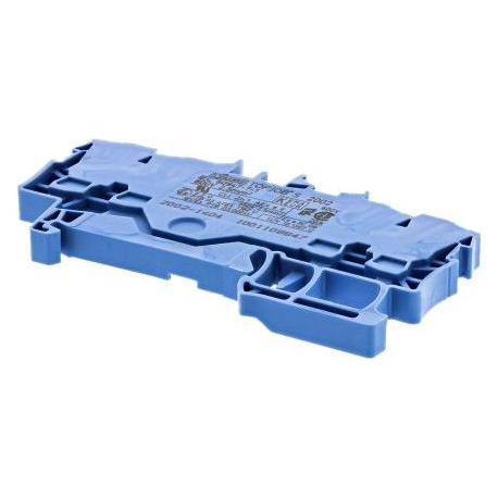 Wago DIN-Schienen-Klemmleiste 4x2,5mm2 blau (2002-1404)
