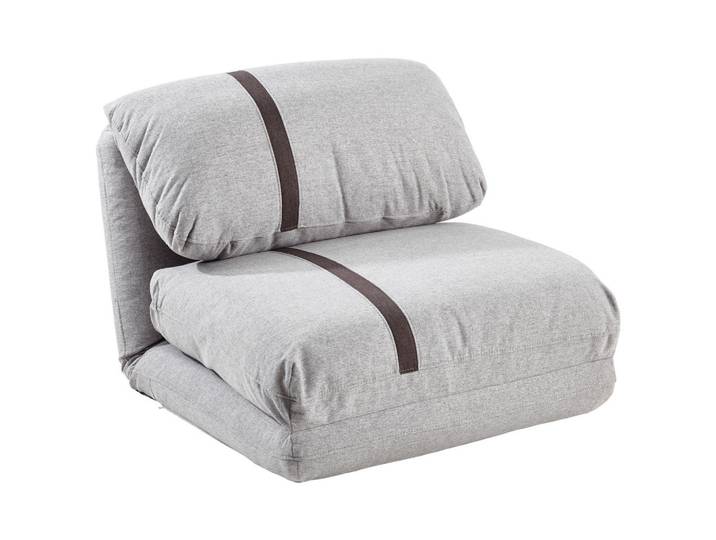 Livetastic Schlafsessel, Hellgrau, 78x58x82 cm, Liegefunktion, Wohnzimmer, Sofas & Couches, Schlafsofas, Schlafsessel