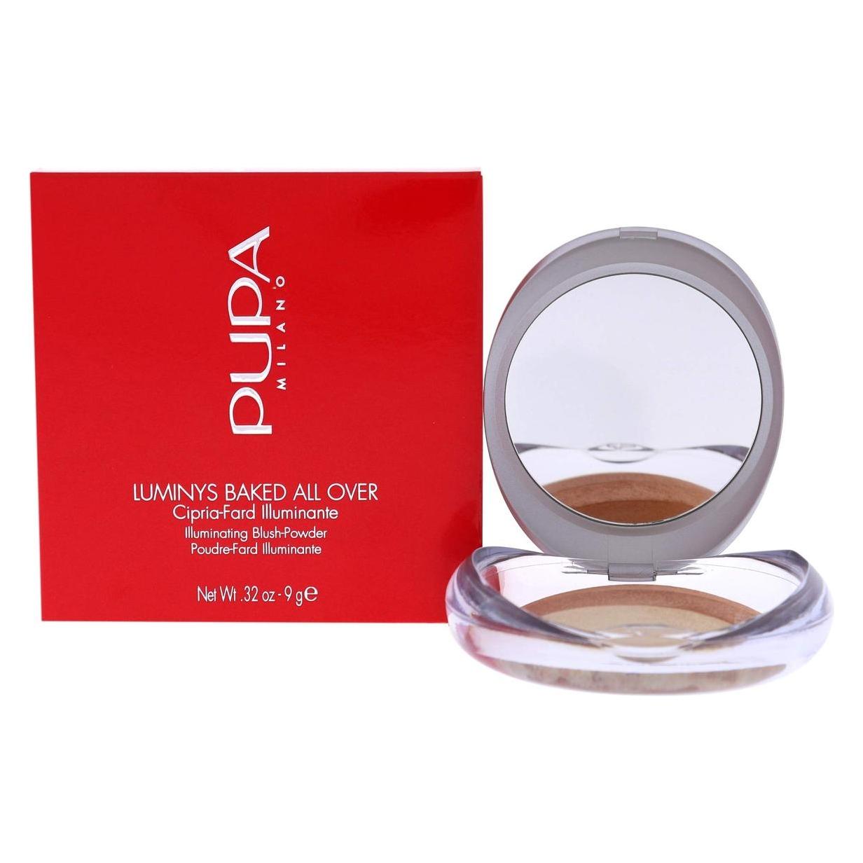 Pupa Milano Pupa - Luminys Baked All Over Illuminatingush-Powder Pudding For Face And Body 05 9G (#05 Gold Stripes) (I0111600)