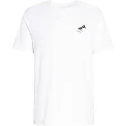 ADIDAS Herren Shirt COFFEE CAFE CHEESECAKE GRAFIK, Größe XL in Weiß Weiß