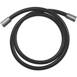 Gessi, Duschschlauch, Brauseschlauch Darkflex 1500 mm mit konischer Mutter 1/2 Schlauch immer schwarz, Verbindungsst (150 cm)