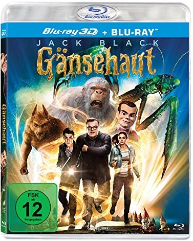 Jack Black - Gänsehaut (3D Version) [3D Blu-ray] - Preis vom 12.10.2026 11:37:12 h