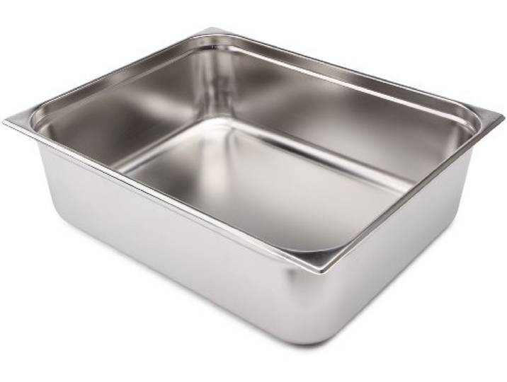 LACOR 66020Z GN Behälter 2/1 530 x 650 x 200 mm INOX Aus lebensmittelechtem Edelstahl gefertigt; hohe Korrosionsbeständigkeit und Haltbarkeit im täglichen Gebrauch