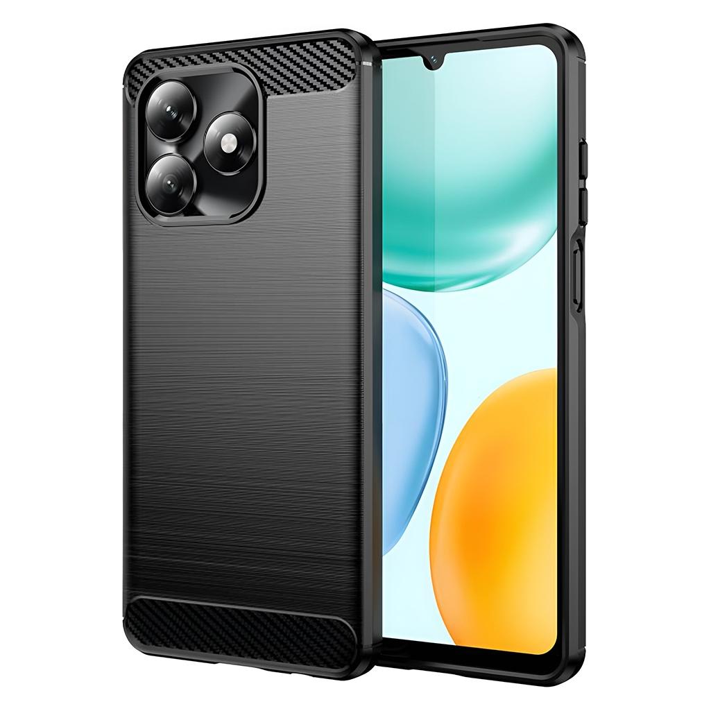 Techsuit - Carbon Silicone - Honor X5c Plus - Black (Honor X5c Plus) (63964690)