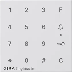 Gira Aufsatz Codetastatur rws 851327