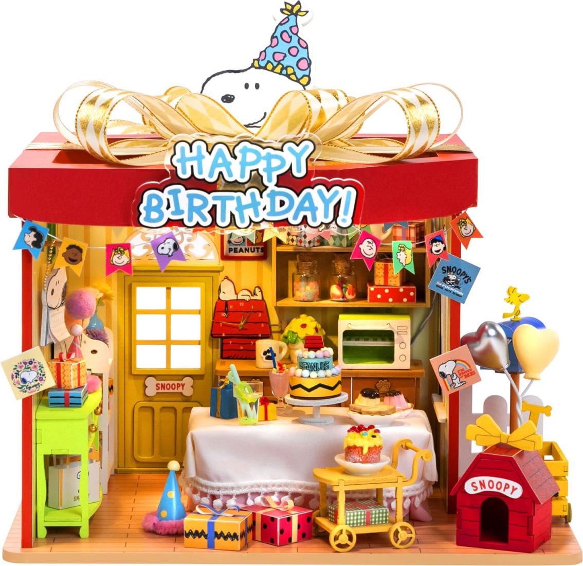 Pantasy De Peanuts Puremind Bouwset Verjaardagsfeest