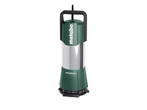 Metabo TDPA 6200/4 Inox dompelpomp met 1100 W en 4,7 bar max. druk