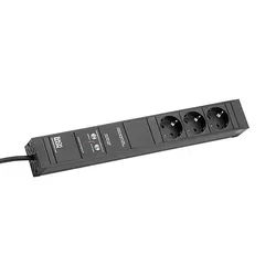 BACHMANN CONNECT LINE 3xSchutzkontakt, Gerätevollschutz
