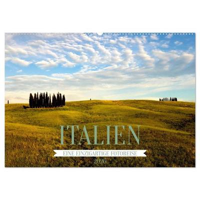 Italien, eine einzigartige Fotoreise (Wandkalender 2026 DIN A2 quer), CALVENDO Monatskalender