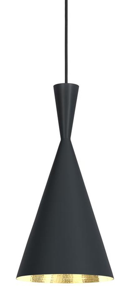 Tom Dixon Beat Tall LED Pendelleuchte (schwarz) schwarz BLS03-PEUM5