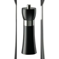 Salzmühle Zassenhaus "HAMBURG" schwarz matt, Höhe: 18 cm
