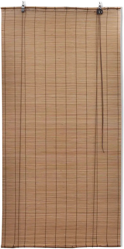 Three Posts Room Darkening Roller shade Brown 160cm L x 140cm W