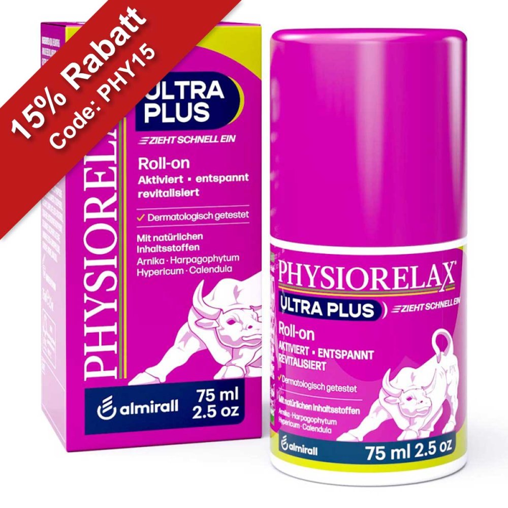 ALMIRALL HERMAL GmbH Physiorelax Ultra Plus Roll-on Lotion 19446299