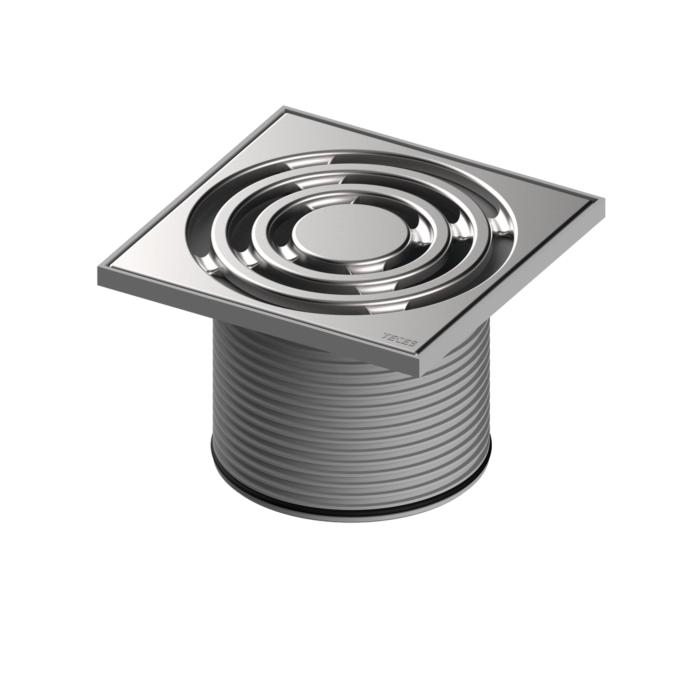 TECEdrainpoint S Rostrahmen 3660003 142x142mm, Kunststoff, mit Designrost