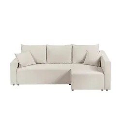 Ecksofa mit Schlaffunktion Florentine ¦ beige ¦ Maße (cm): B: 230 H: 90 T: 140.0