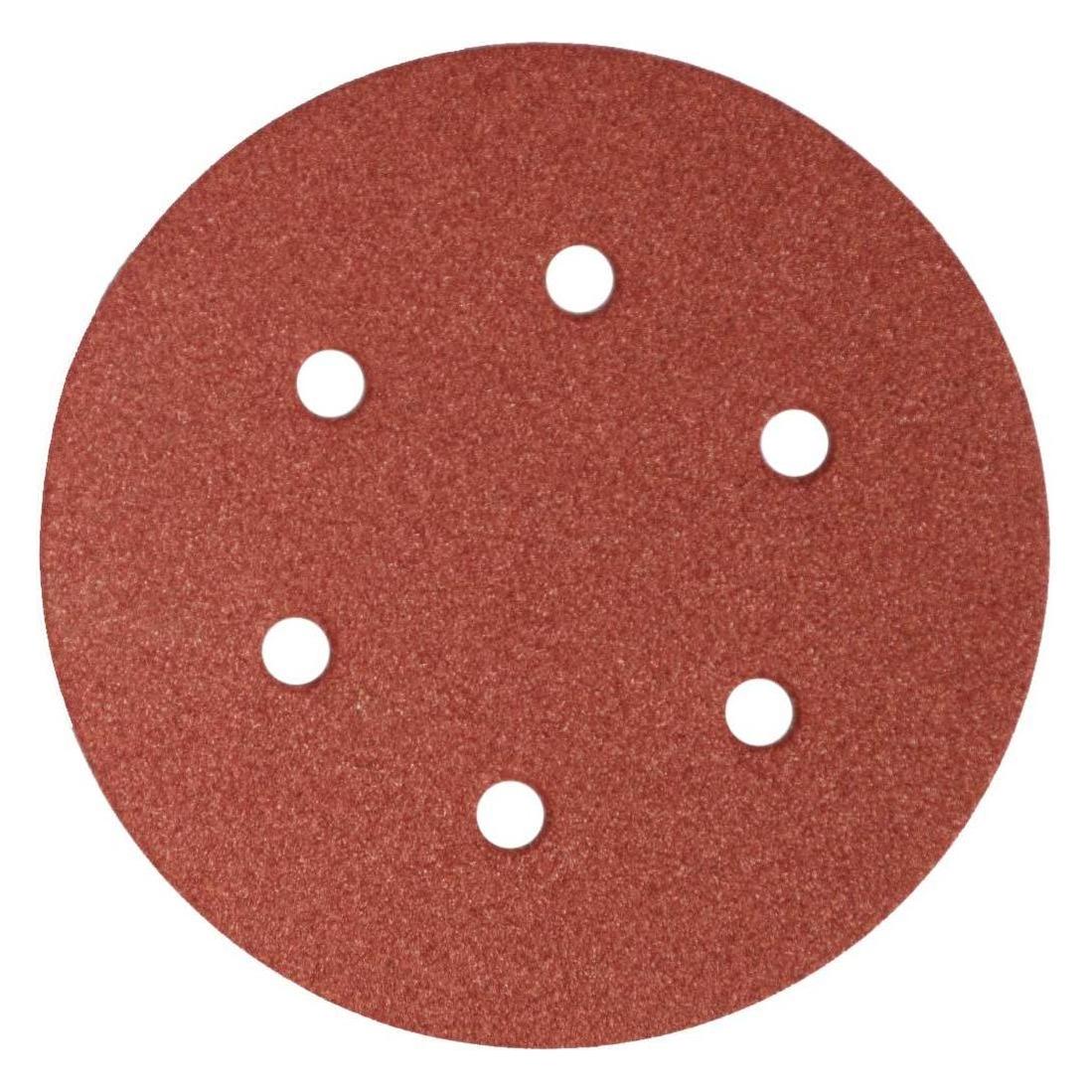 Klingspor 150 mm Schleifscheiben/Schleifpapier 12,7 cm ps18ek, 50 Stück Scheiben////Körnung 80//// (80) (P8 LS3 80)