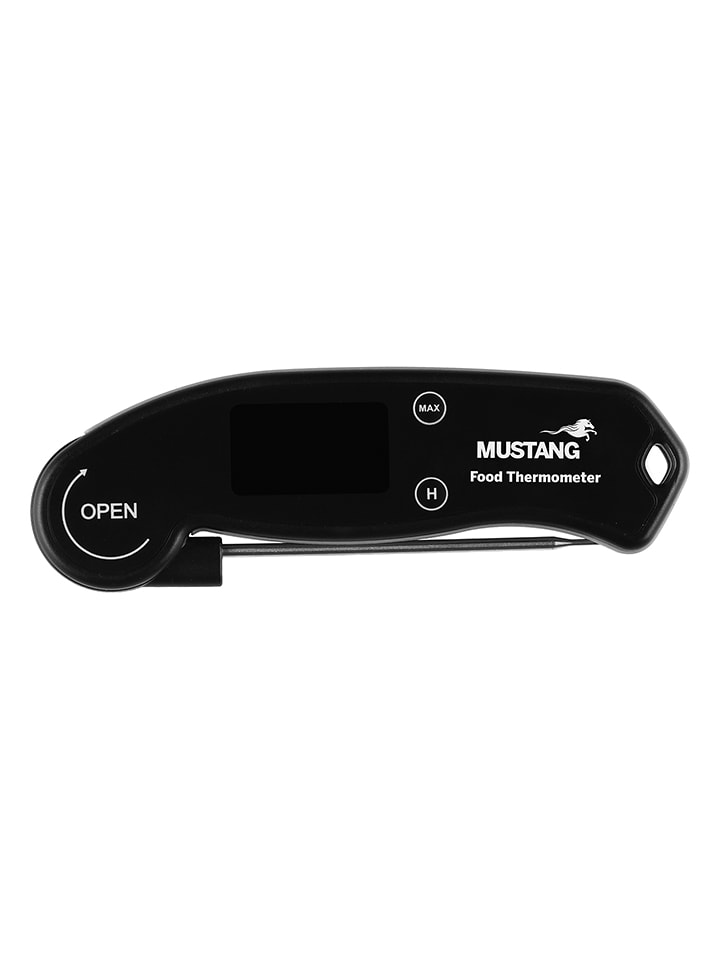 Mustang. Küchenthermometer in Schwarz - (B)17 cm - onesize
