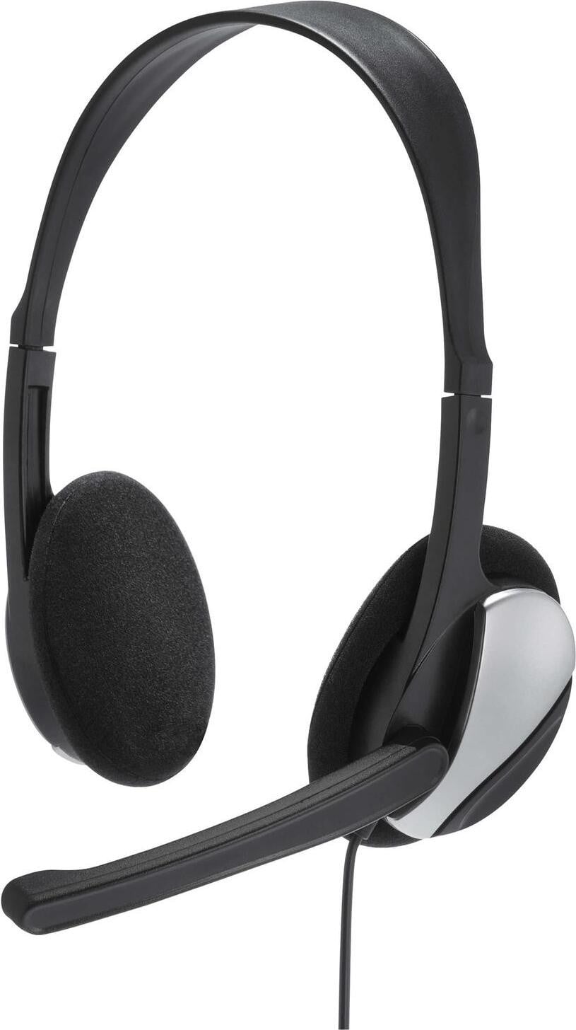 Hama 139900 HS-P100 Headset - Zwart