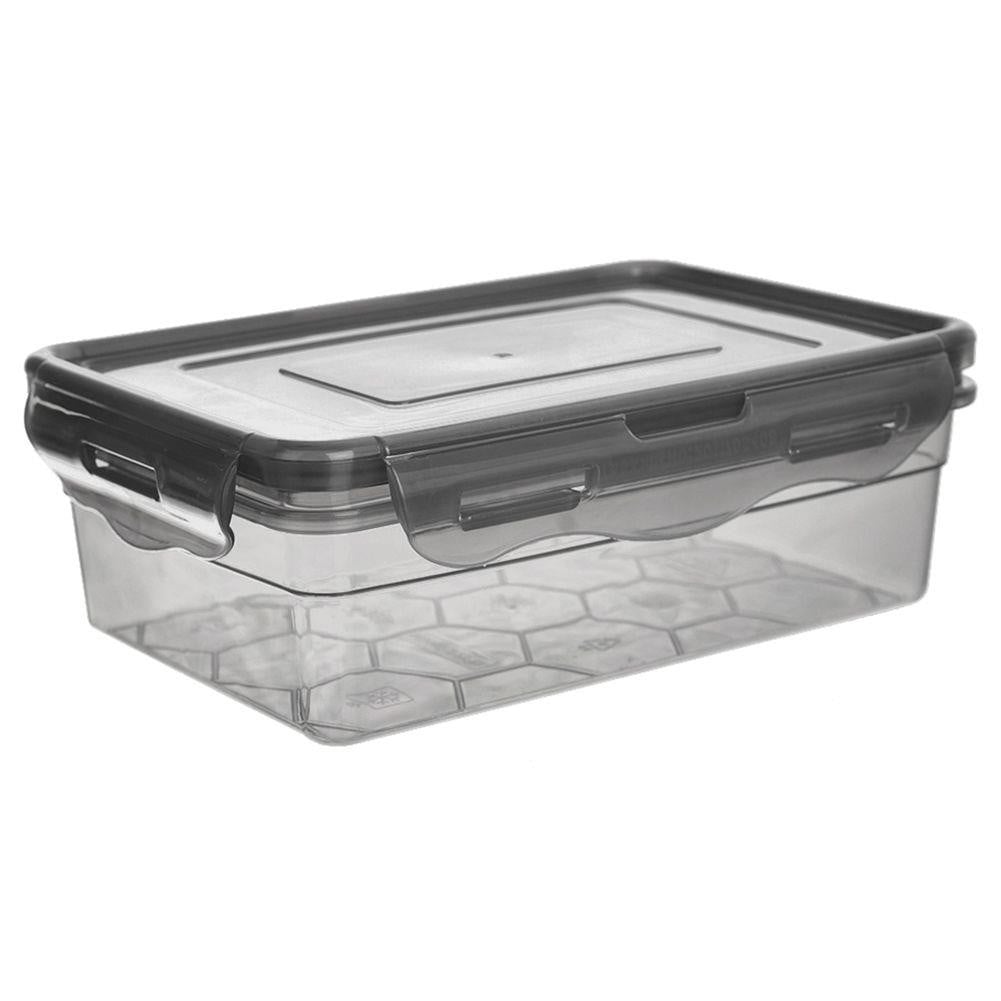 Orion multifunctionele opbergcontainer met deksel en afsluitclips, 850 ml