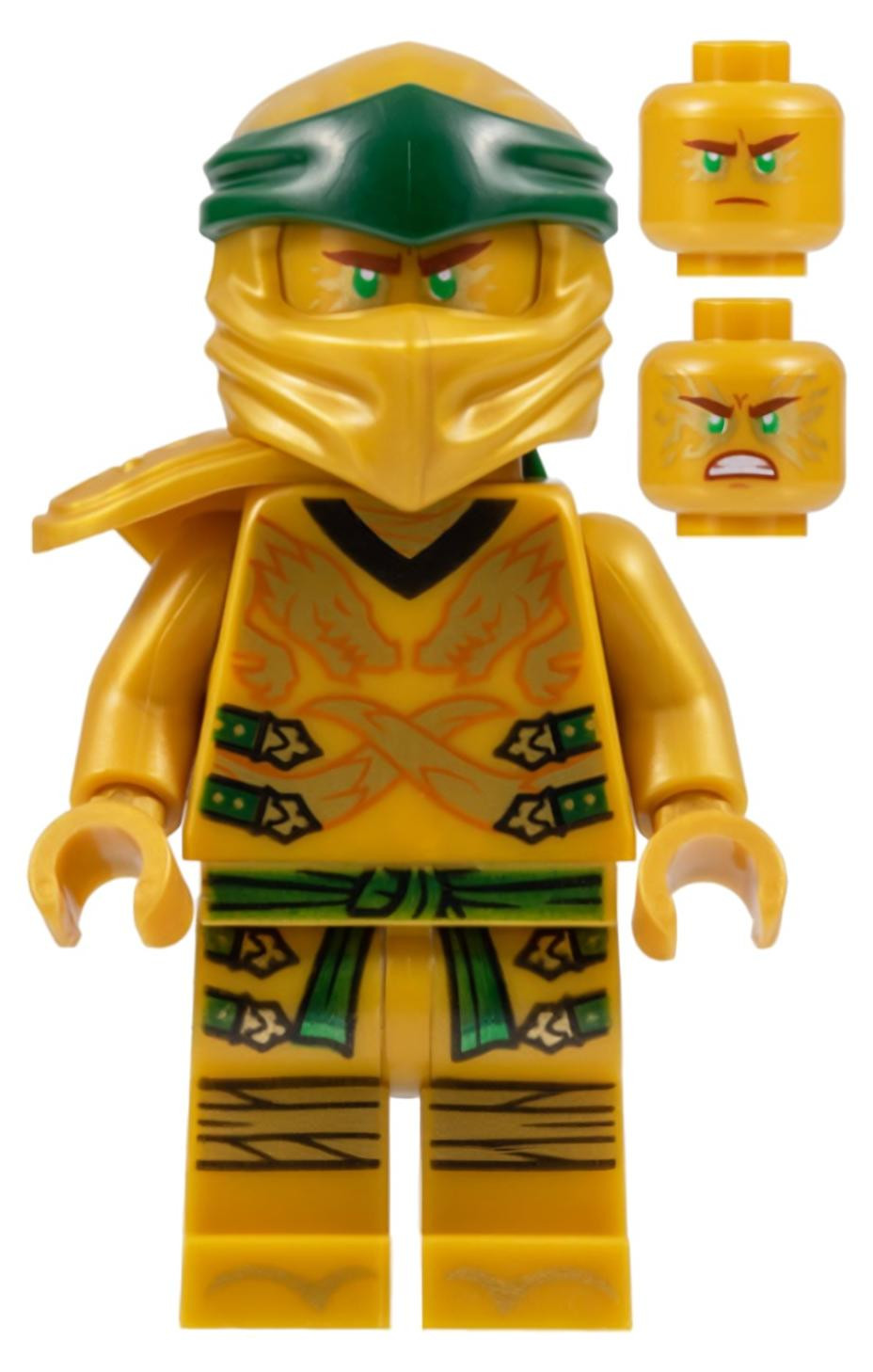 LEGO Minifiguur Lloyd Gouden Ninja Legacy met parelmoer gouden hoofd