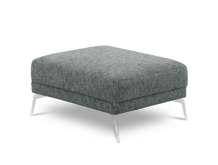 P & B Hocker Spring, Anthrazit, Metall, rechteckig, 96x45x80 cm, Wohnzimmer, Hocker, Sitzhocker