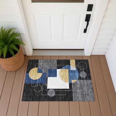 Addison Rugs Machine Washable Indoor/ Outdoor Modern Filly Chantille Rug