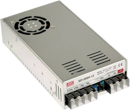 Mean Well SD-500L-12 DC/DC-Wandler 480W Anzahl Ausgänge: 1 x Inhalt 1St.