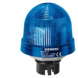 Siemens 8WD5340-0CF 8WD53400CF Signallampe (Ø x H) 70 mm x 66 mm Blau 1 St. Piece