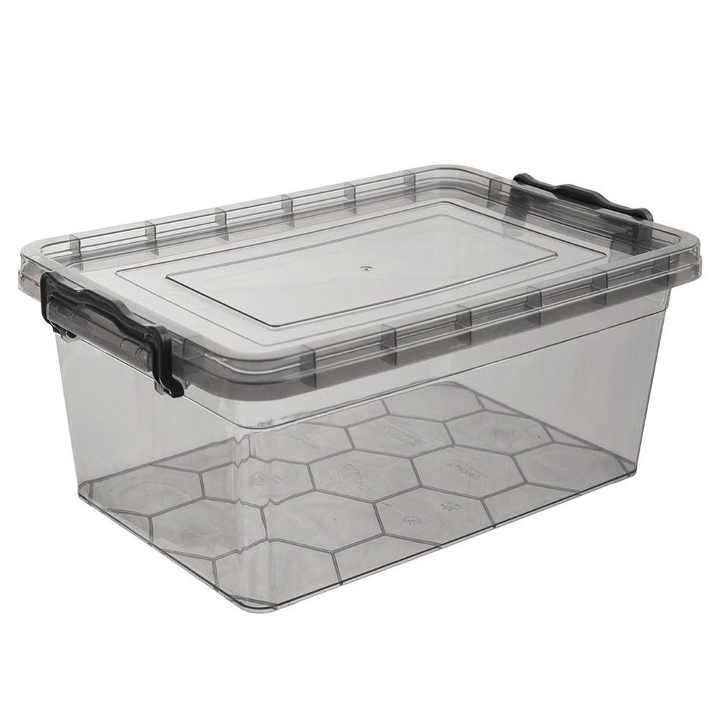 Orion multifunctionele opbergcontainer met deksel, 14 liter