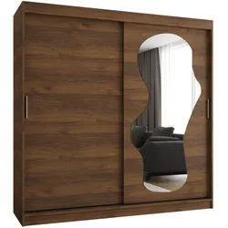 SCHIEBETÜRENSCHRANK mit Spiegel ULTRA 200/200/62 3-türig