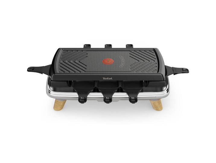 Racletteofen Tefal Gourment für 8 Personen - Farbe: schwarz - Racletteofen