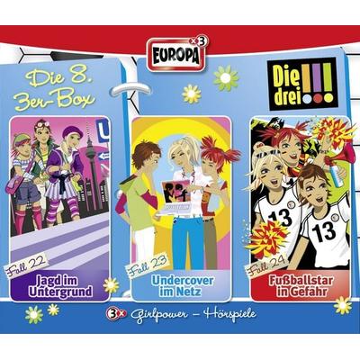 Die drei !!! 3er Box Folgen 22-24 (Ausrufezeichen) - , CD, 9783803238191