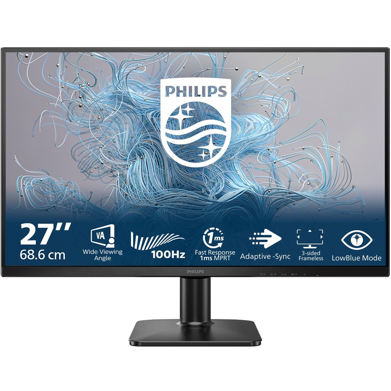 27" (68,58cm) Philips 1000er Serie 27E2N1100L schwarz 1920x1080 1xHDMI / 1xVGA