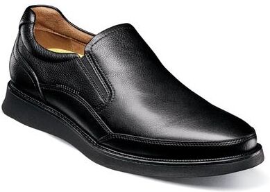 Florsheim Launch Moc Toe Slip On - Mens 12 Black Slip On Medium