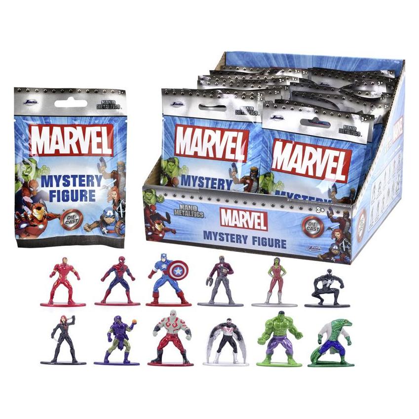 Jada Marvel Blind Pack Nanofigs, 12-sort. (9334881314R01)