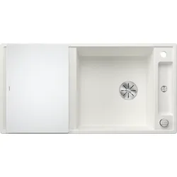 Blanco Axia iii xl 6 s Spüle 523514 100x47cm, PuraDur weiß, reversibel, mit Glasschneidbrett