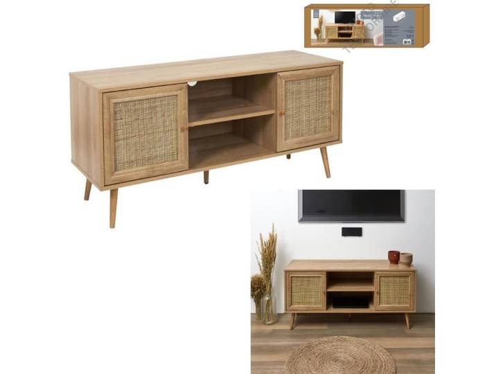 Meuble TV - HOME DECO FACTORY - Bali - Marron