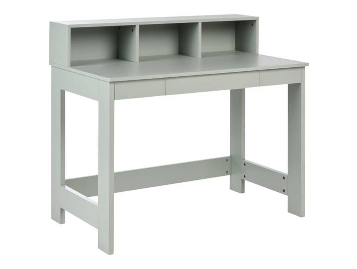 Beliani Schreibtisch Hellgrün 111/60 cm Alvar, 111x96x60 cm, Büromöbel, Schreibtische, Schreibtische