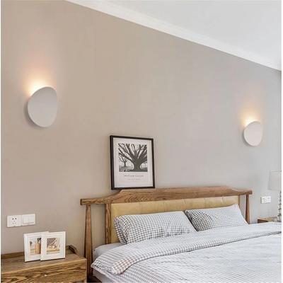 Uplifted Goods Modern Aluminum LED Wall Lamp For Cozy Indoor Spaces white cool White 7w