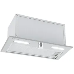 Simplica Dunstabzugshaube Einbau 52cm Abluft: 440 m3/h LED Edelstahl