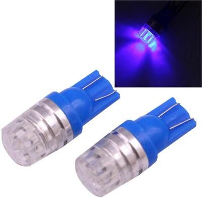Everyday Crate T10 LED Brake Light Bulbs Yellow COB Car LED Bulbs For Turn Signal Parking Tail Lights blue