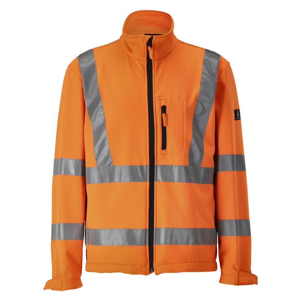 Mascot Warnschutz Softshell Jacke Calgary, orange Gr.L (L) (5707209657626)