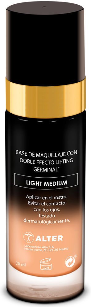 Germinal Acción Inmediata Radiance base de maquillaje con doble efecto lifting #Light medium