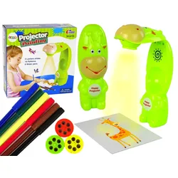Zeichnung Projektor Fudge Pens Grün