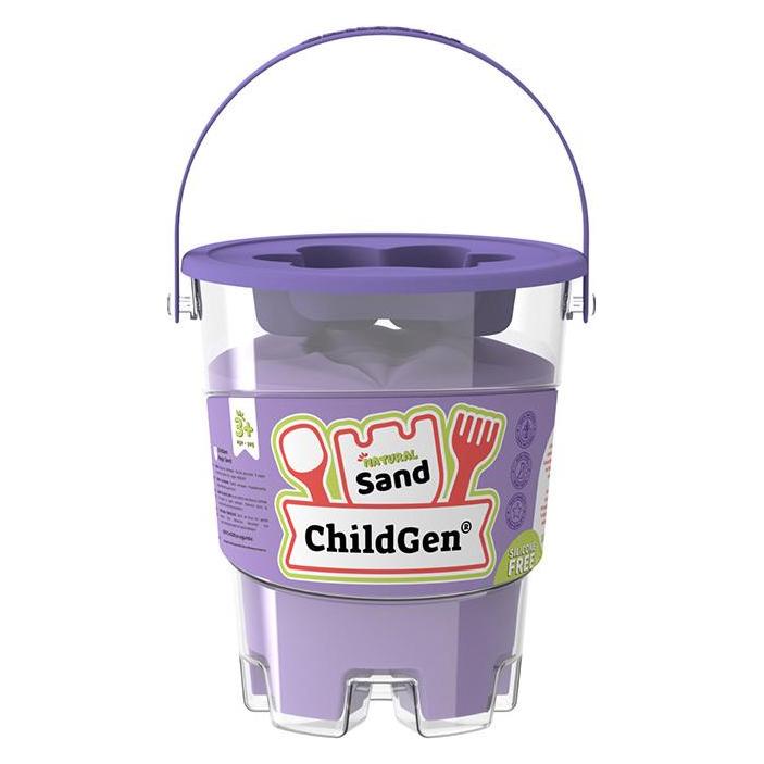 ChildGen Lila gefärbter Sand mit Ausstechform (59173675)
