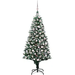 vidaXL, Weihnachtsbaum, Olivia (mit 120 pinken Bällen) (180 cm)