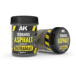 AK Terrains Asphalt – 250ml (Acryl)