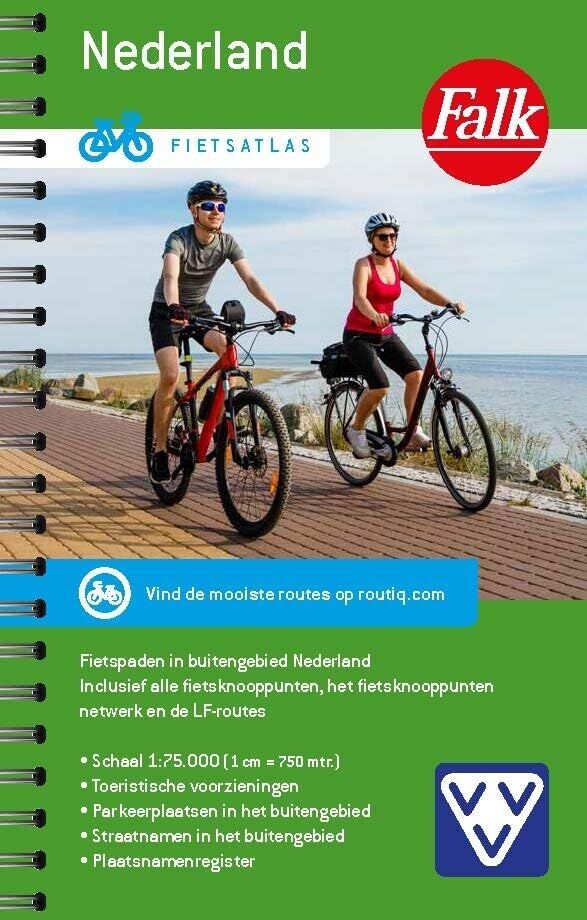 Nederland VVV fietsatlas: complete overzicht van het fietsnetwerk en knooppunten - Preis vom 30.09.2026 09:01:18 h