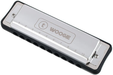 Thomann Woogie Blues Harmonica C Argent